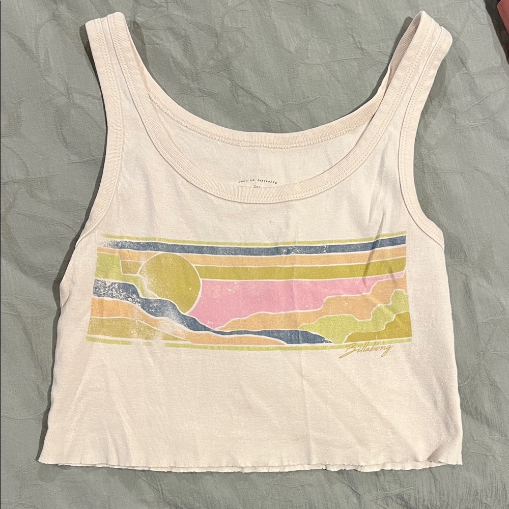Billabong Cream Crop Top